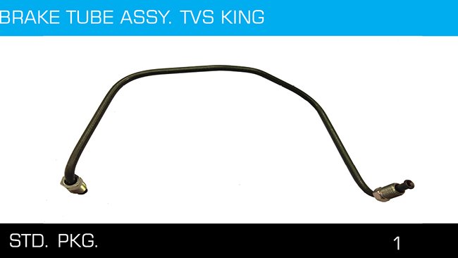 BRAKE TUBE ASSY TVS KING